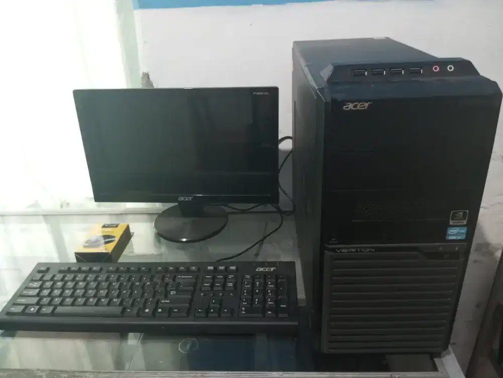 Pc built up acer gaming editing fullset