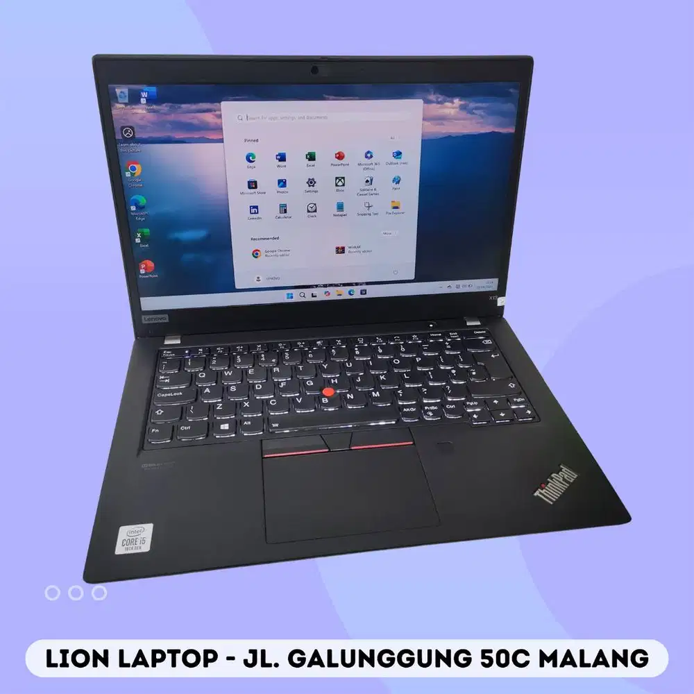Core i5 Gen 10 slim mulus RAM 8GB SSD 256 Lenovo Thinkpad X13 [01|10]