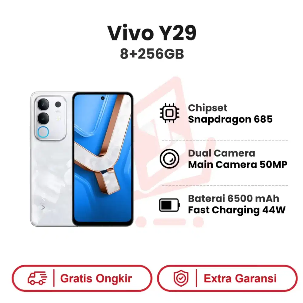 Vivo Y29 TERBARU TERMURAH NEW!