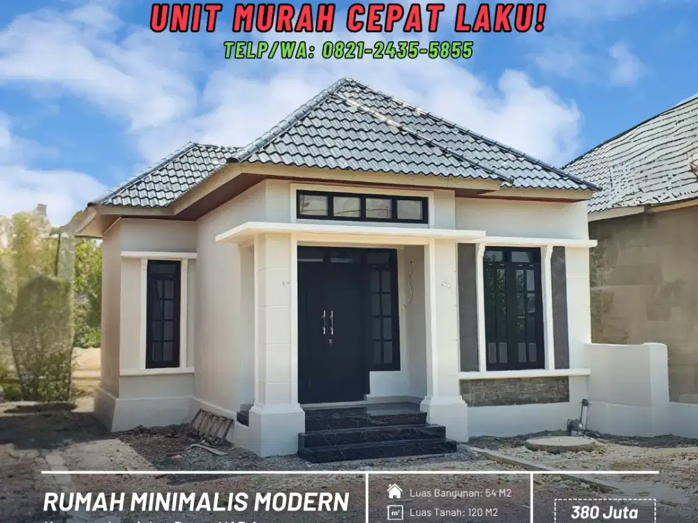 Dijual Rumah Murah di Lamjabat Depan VAR Arena - Harga Termurah!