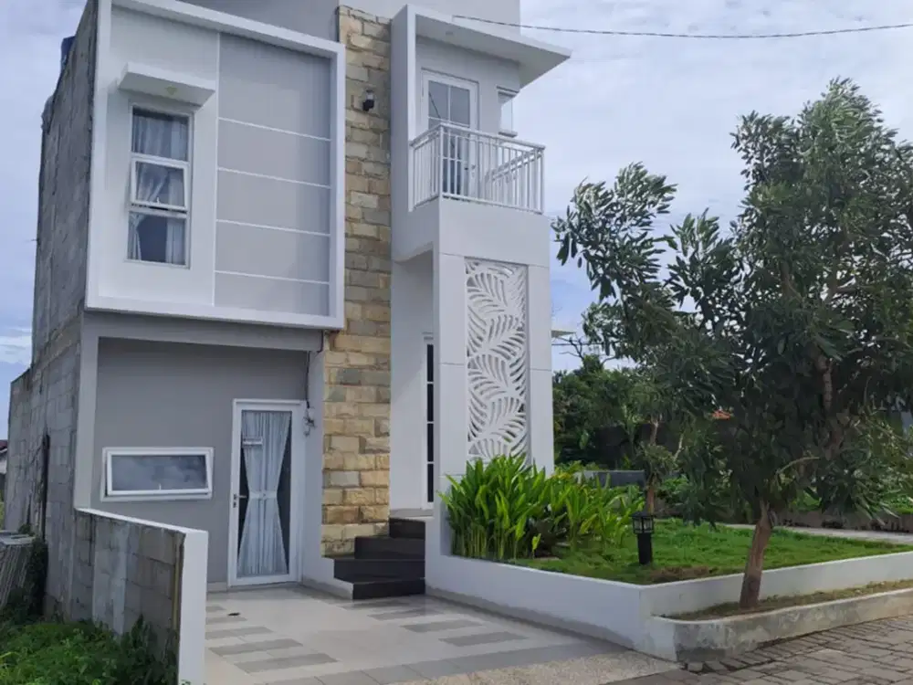 Rumah Syariah Depok Perumahan Tanpa Riba Tanpa Sita Tanpa BI Check Termurah 2 Lantai SHM IMB Strategis Dekat Stasiun Depok Baru Tol Desari Tol Kukusan
