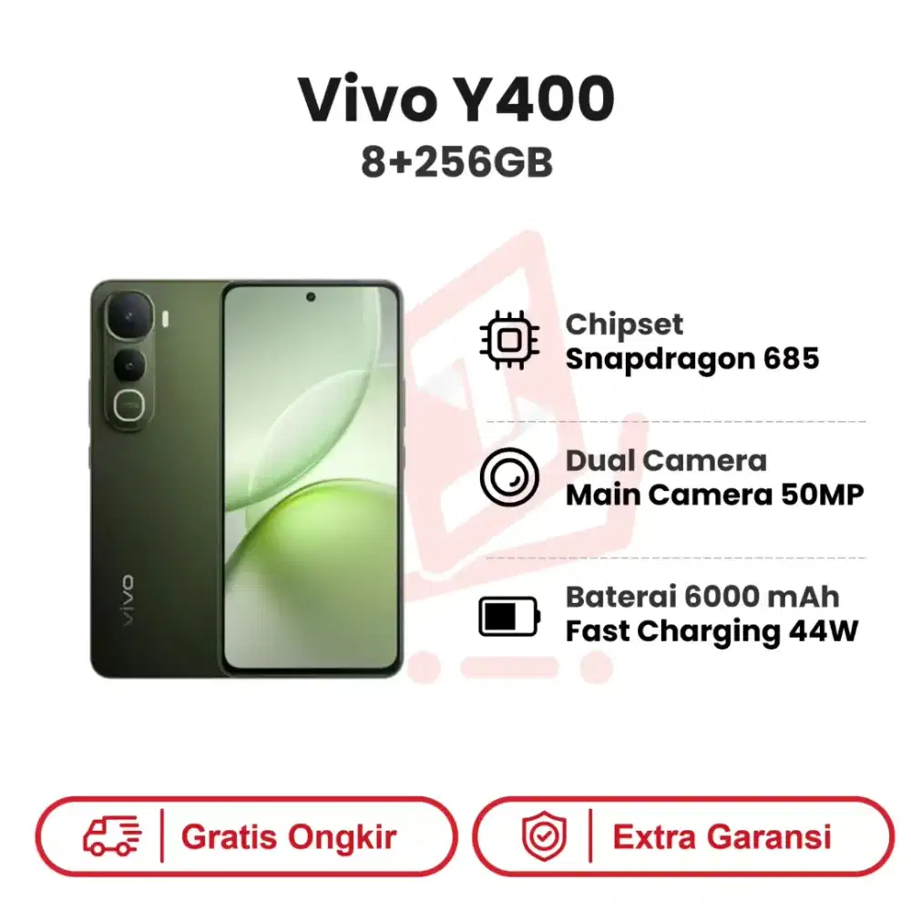 Vivo Y400 – Smartphone Keren, Harga Bersahabat!