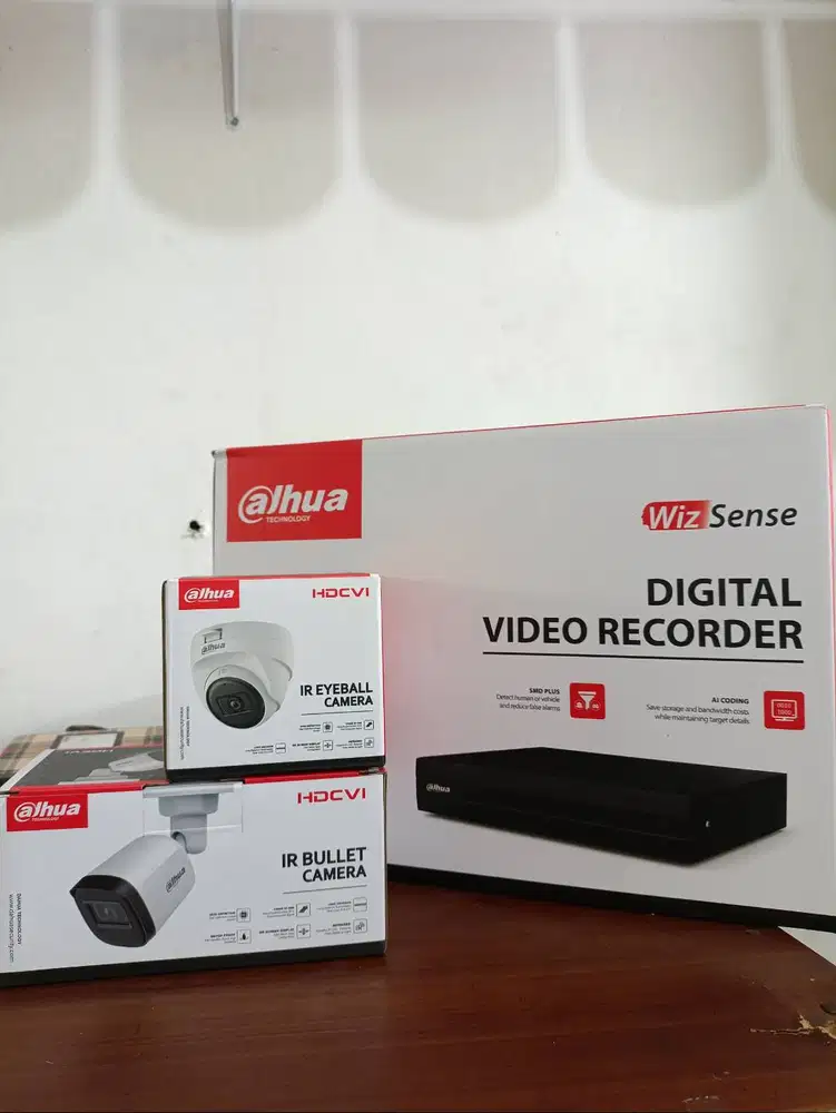 Paket Camera Cctv Dahua Ori dan free pemasangan