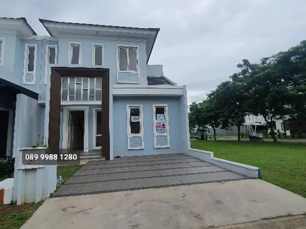 Dijual rumah 2 lantai cluster chiara suvarna sutera tangerang