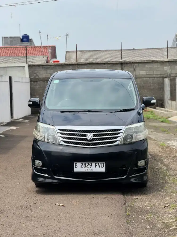 Toyota Alphard 2008 Bensin
