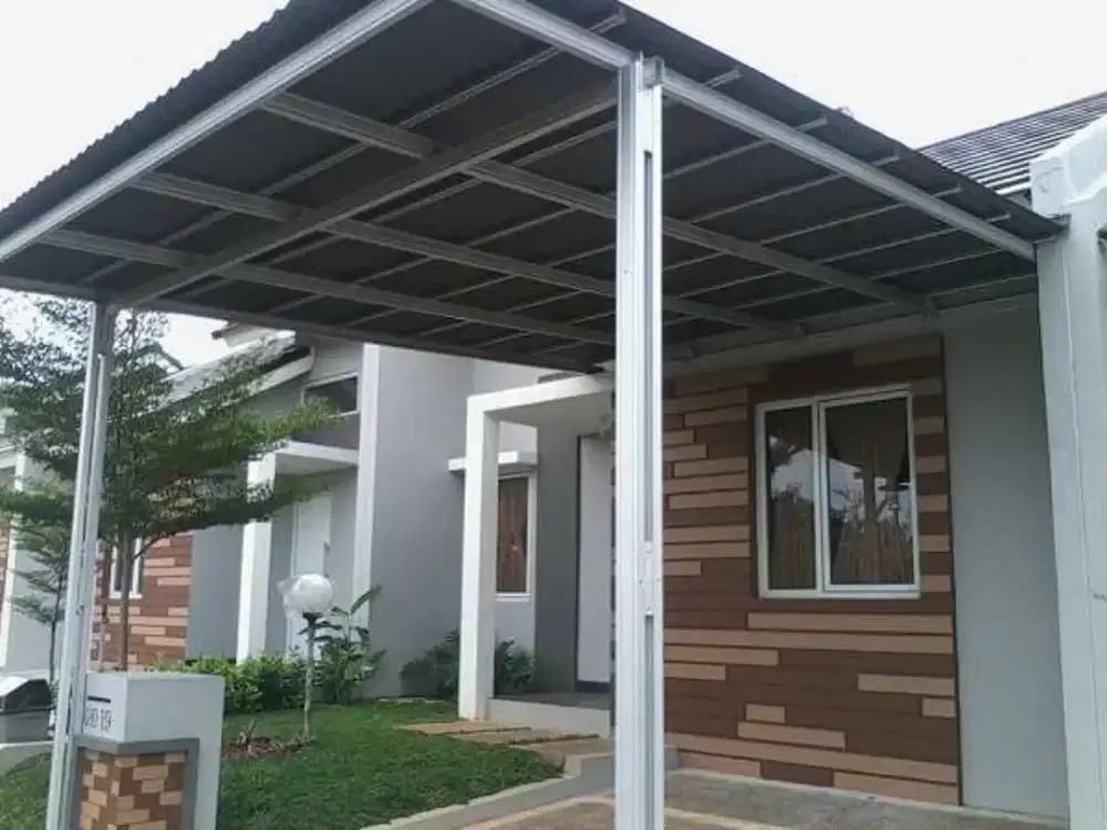 Kanopi bajaringan & pagar