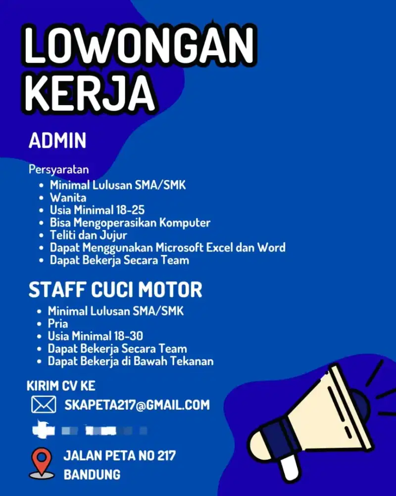 LOKER DI SHOWROOM MOTOR BANDUNG