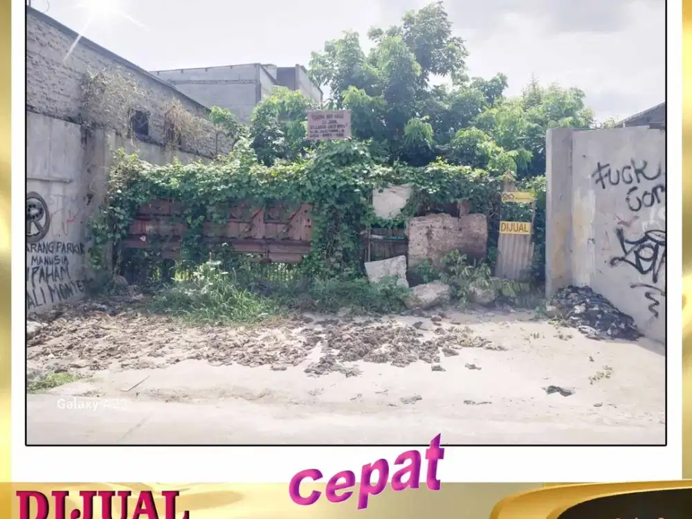 DIJUAL MURAH KAVLING 987 METER DI PREPEDAN CENGKARENG JAKARTA BARAT