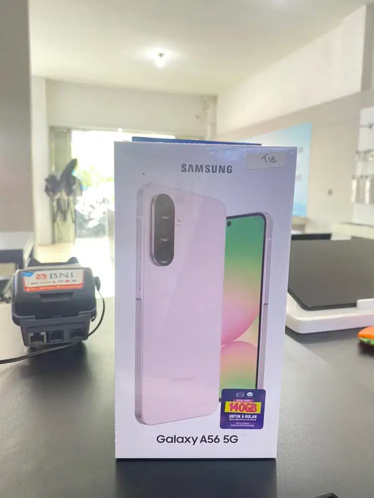 Promo cashback Samsung A56 free travel adapter