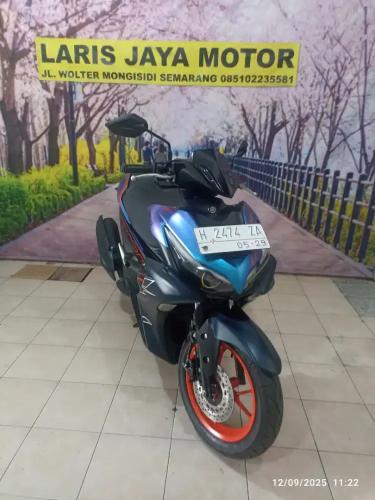 Aerox cyber city seperti baru
