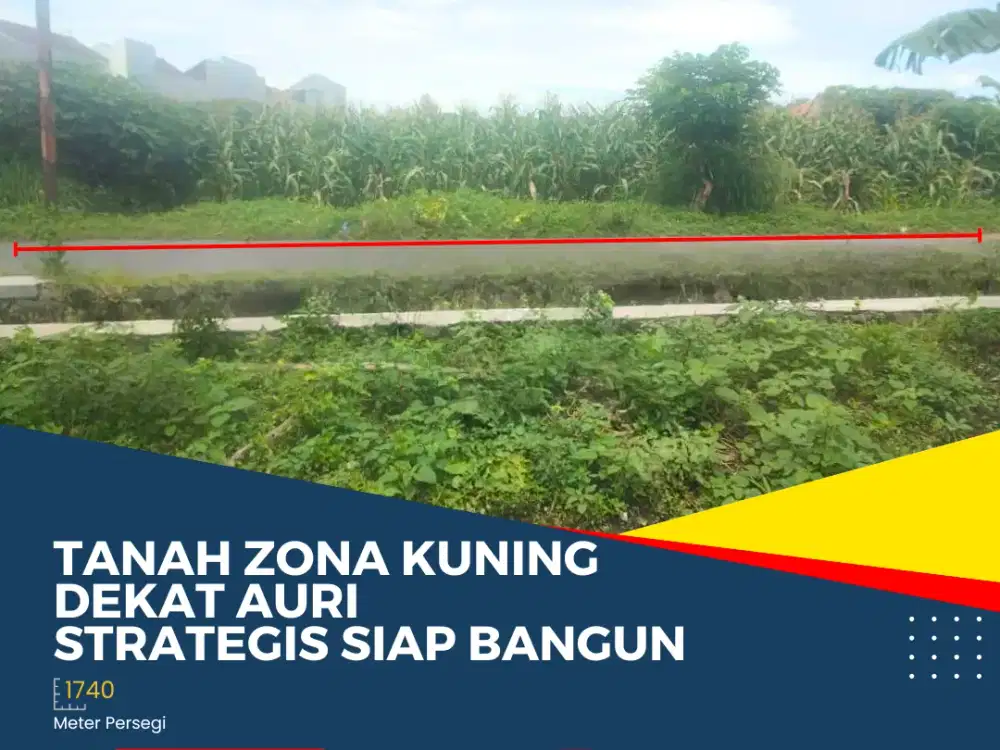 Tanah Dekat AURI Lingkungan Perumahan