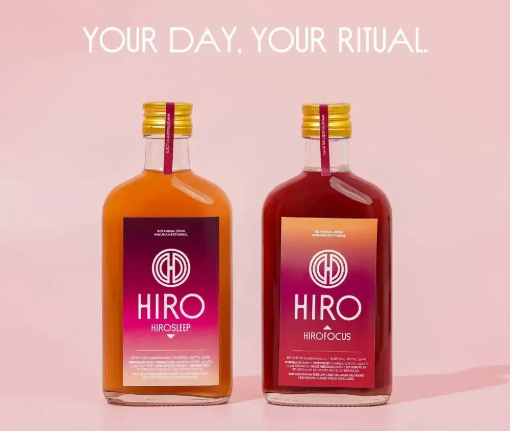 Minuman Hiro sleep & focus