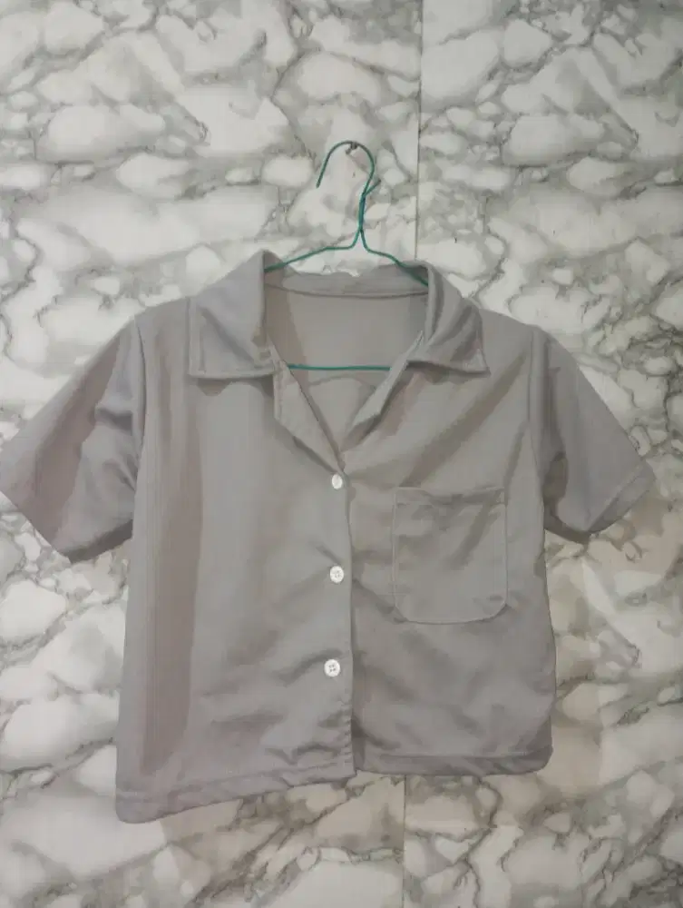 Baju crop top wanita