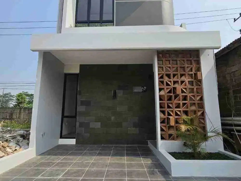 BANGUNAN FULL BATA MERAH. RUMAH BALI MODERN. DP 0% SUDAH BISA AKAD. FREE BIAYA2