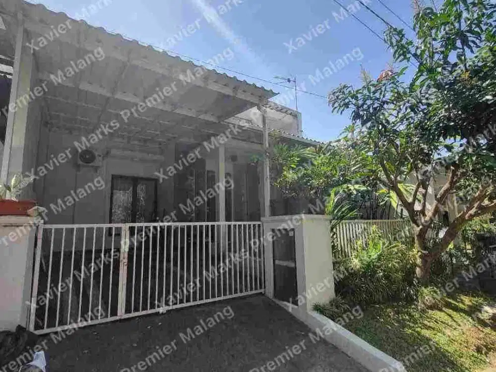 rumah murah minimalis modern villa puncak tidar malang
