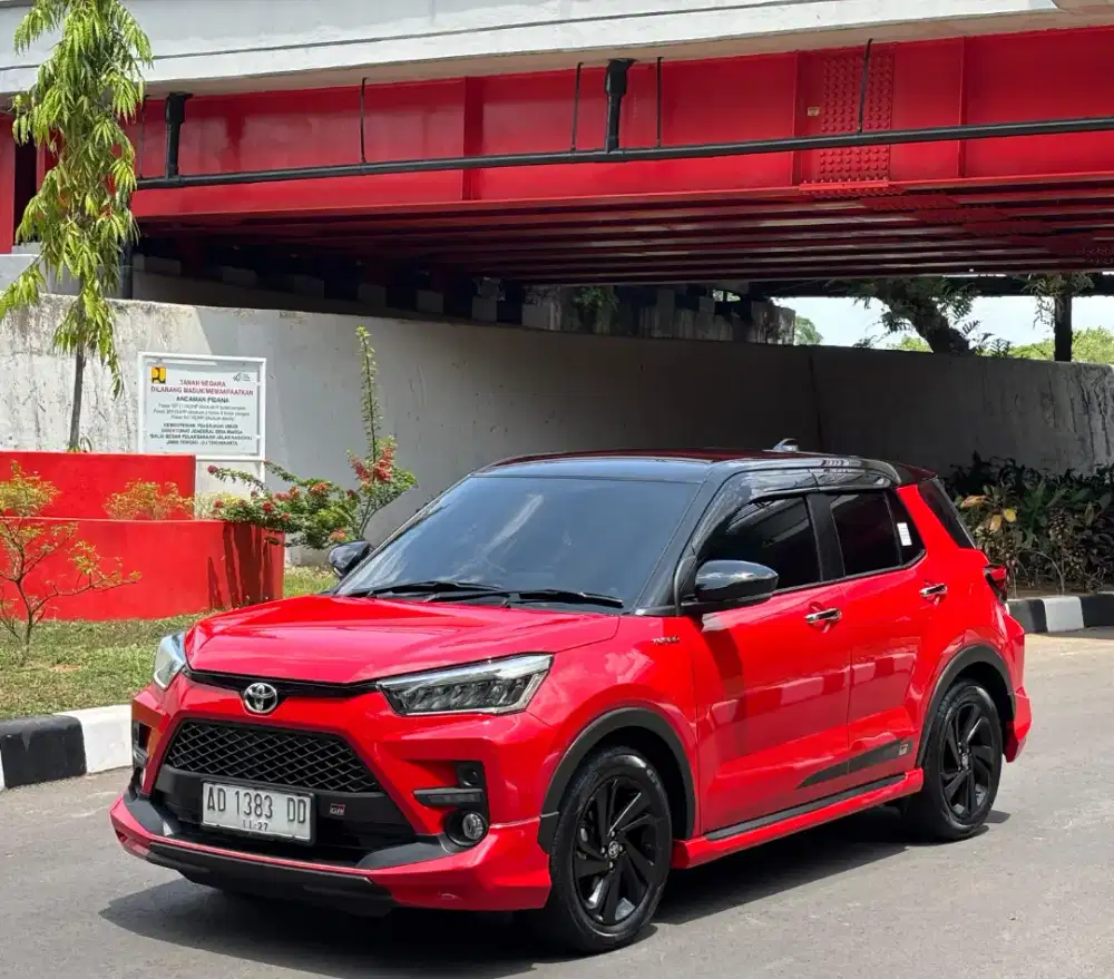 Raize GR Sport Turbo CVT 2022 automatic two tone km 34 ribu record
