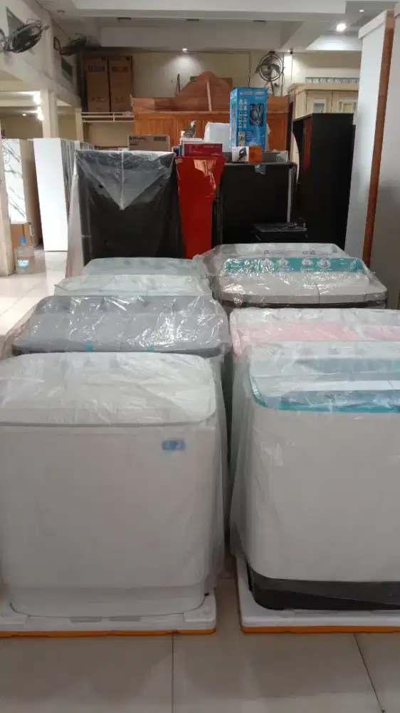 Mesin cuci dua tabung