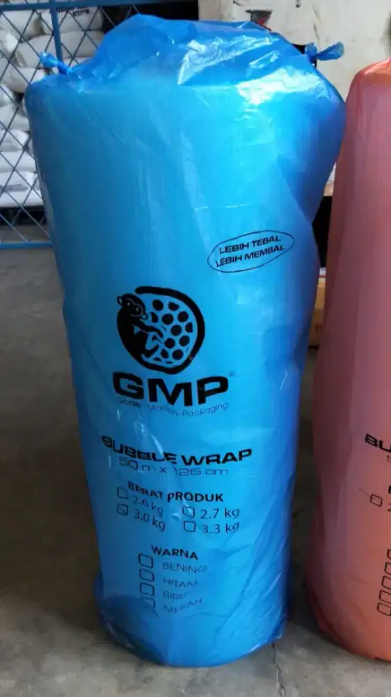 BUBBLE WRAP MEREK GMP BENING / HITAM 3 KG