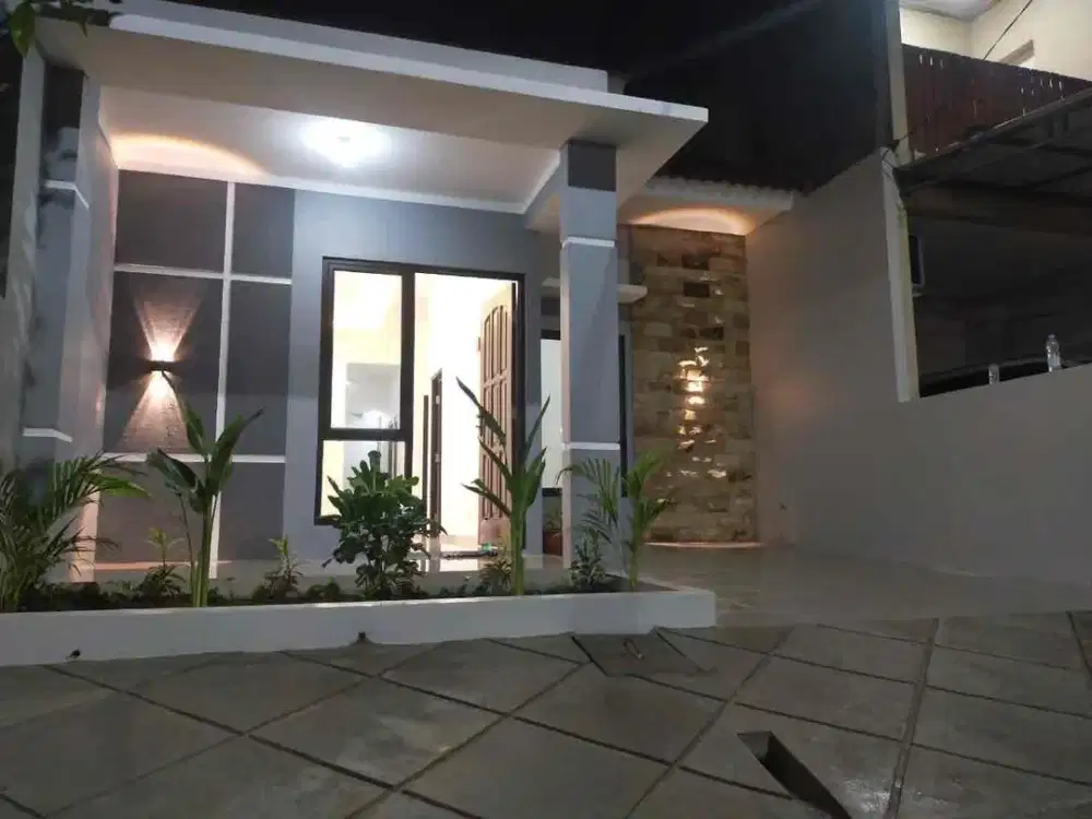 Dijual Rumah Cantik Modern Minimalis Siapp Huni - di Cluster Melati Loka Graha Raya Bintaro