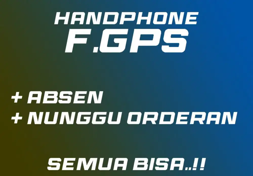 Xiaomi Mi A1 untuk Absen Online / Ojol