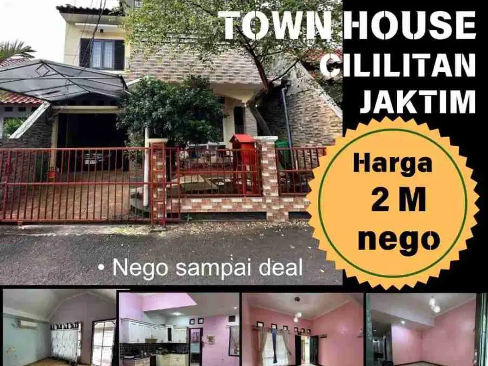 Rumah Cantik Siap Huni di Cililitan