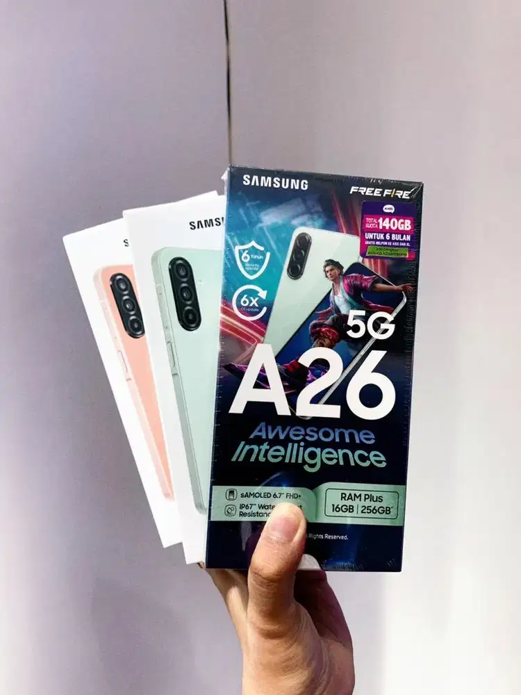 Promo oktober terbaru❗️ New Samsung A26 5G ram 8/256 GB GARANSI RESMI