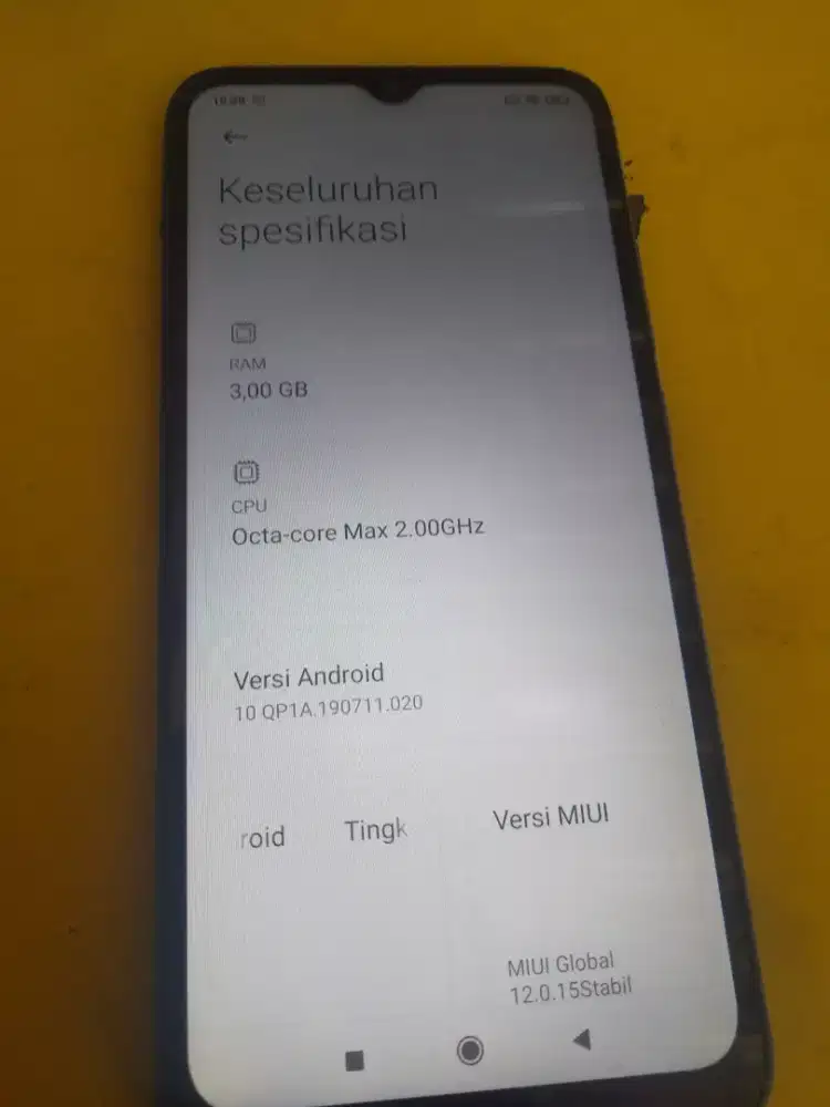 Redmi 9a ram 3gb internal 32 normal orisinilan Mayan mulus