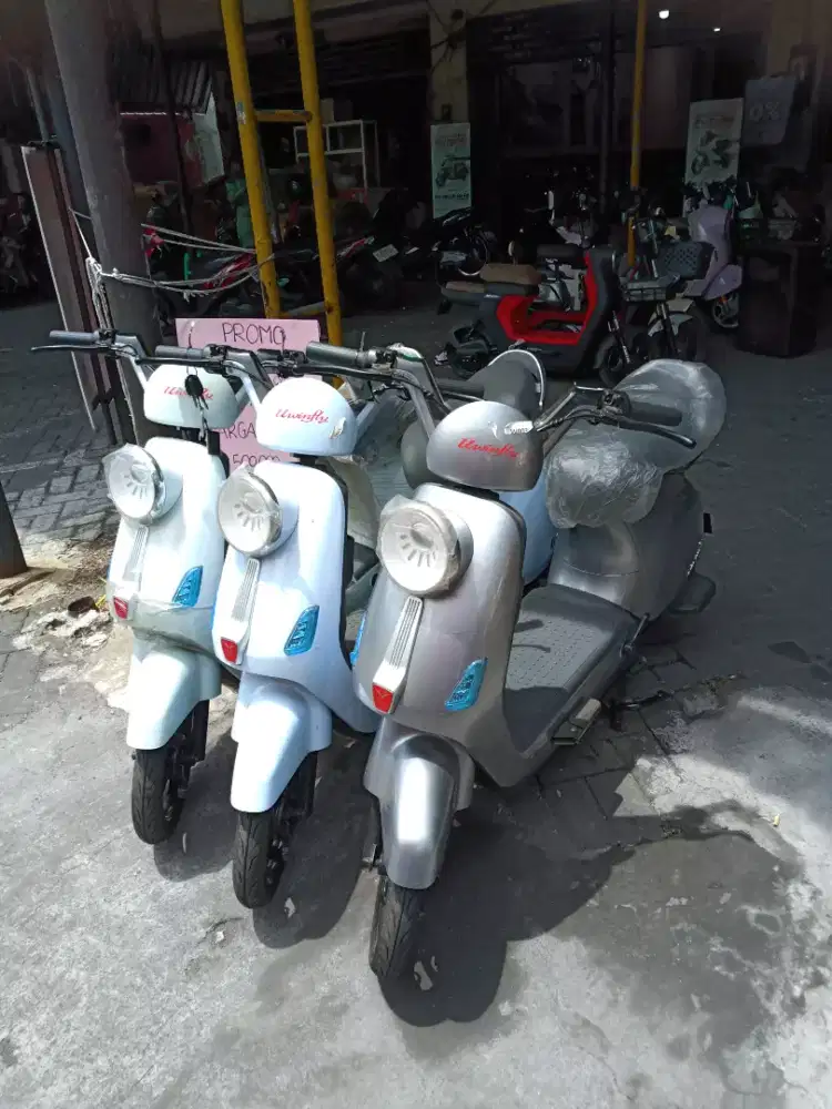 jual sepeda listrik bisa kredit tanpa dp bebas bunga