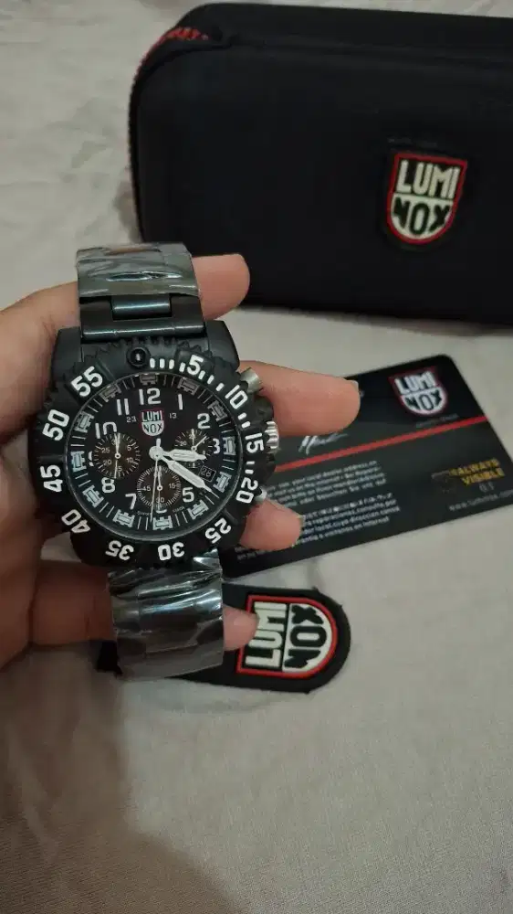 Jam Tangan Original Luminox Navy SEAL Series Black – Fullset