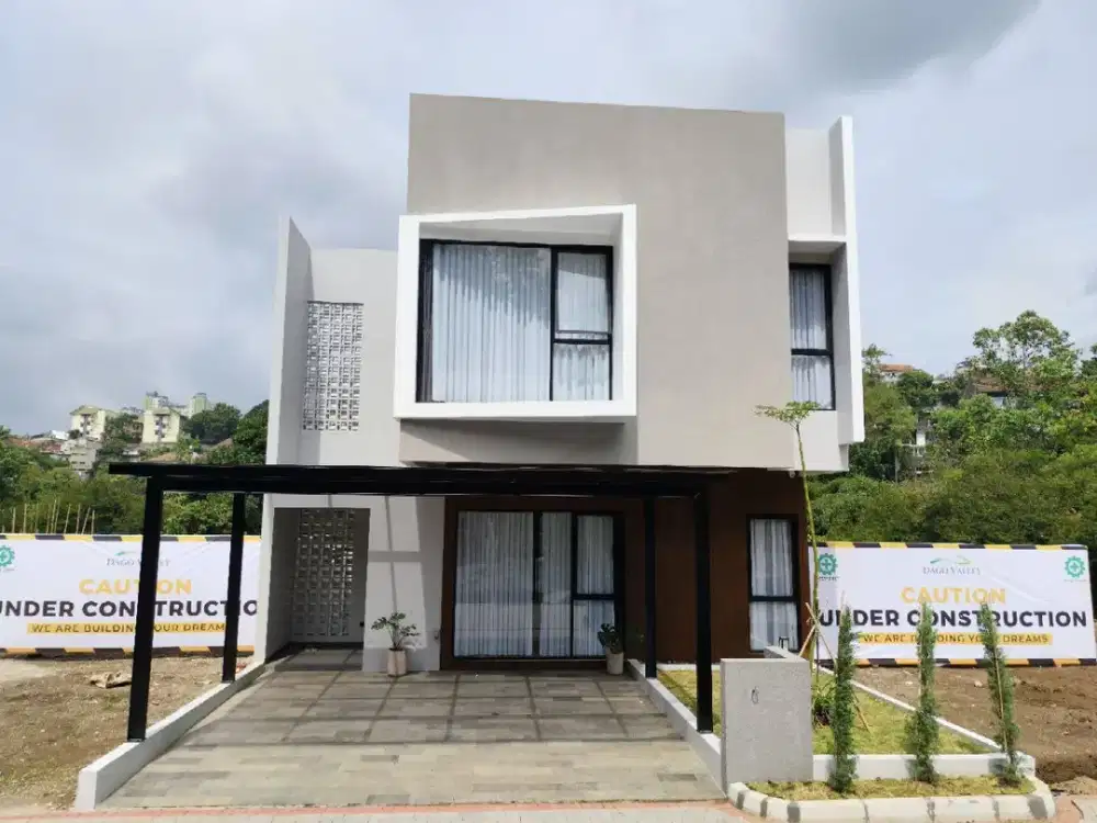 Rumah Baru Ready Stock Full Furnished Kawasan Sejuk Bandung Utara Dago