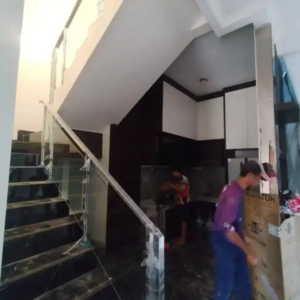 Railing kaca reling balkon Stenlis kanopi alderon plafon solarflat dll