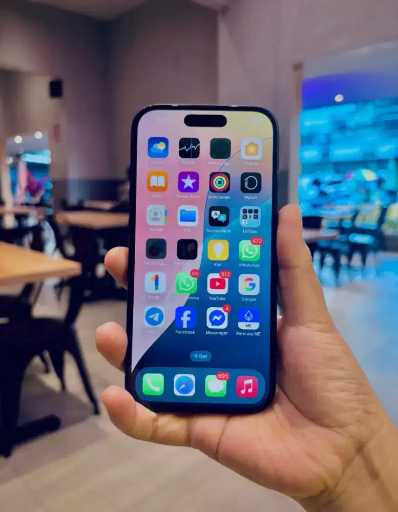 Iphone 15 128gb Lengkap Inter 5 Bulan pakai