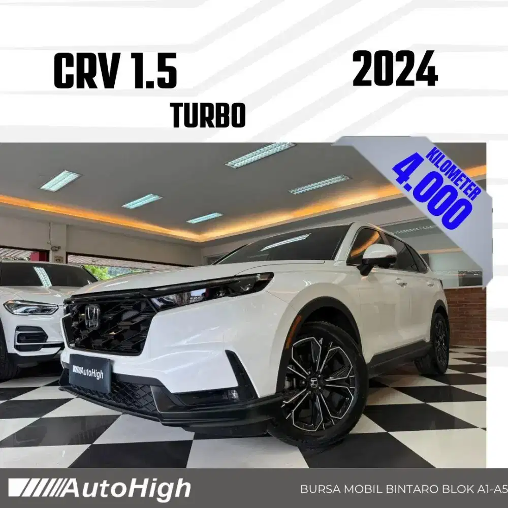 DP10% [Km4.000] CRV 2024 White / CR-V RS Hybrid Reg 2025 #AUTOHIGH