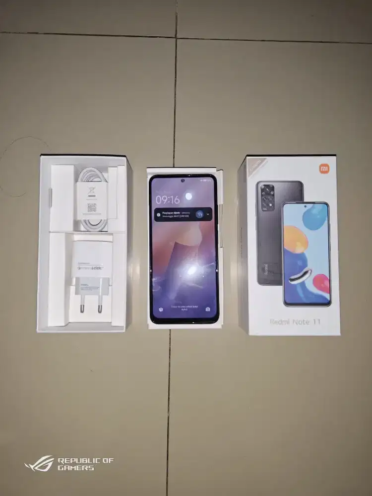 Redmi note 11 4/128GB nfc warna hitam