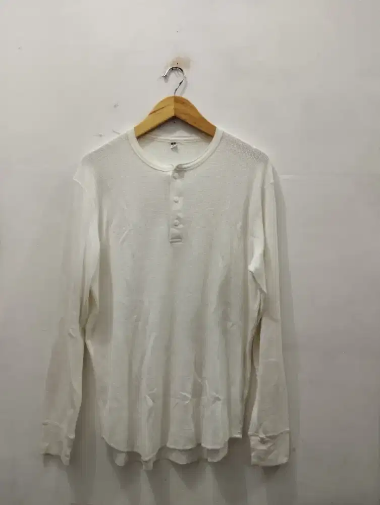 Waffle sweatshirt UNIQLO bekas size XL
