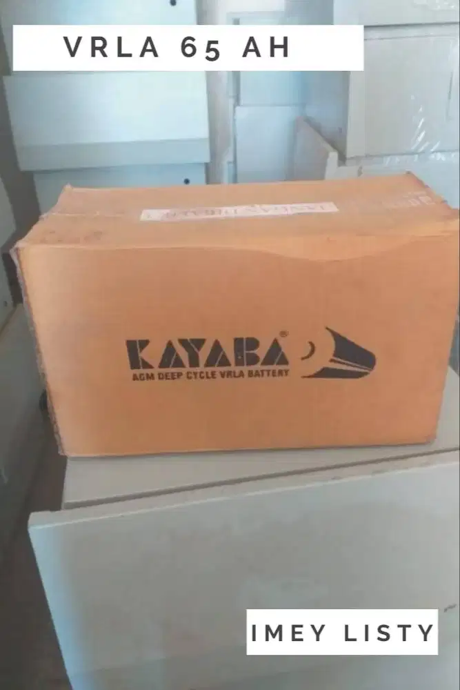 Aki Kering VRLA AGM Kayaba 12V 65Ah