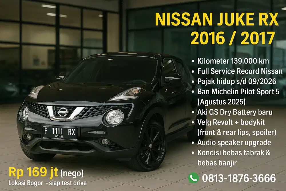 Nissan Juke 2016 Bensin