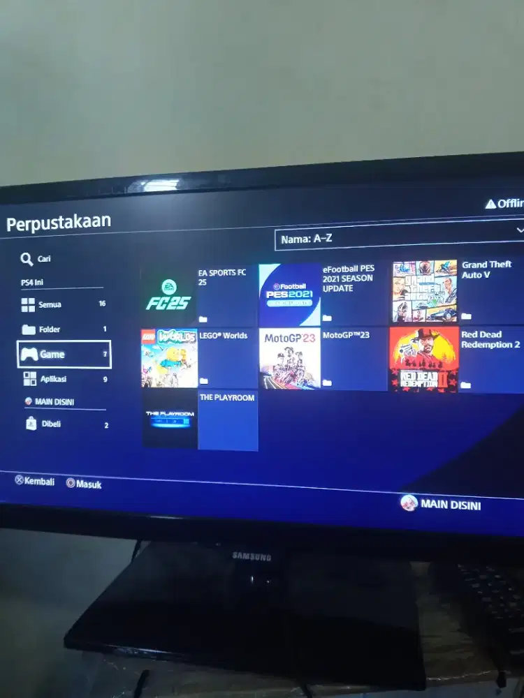 PS4 CLONE SERI FAT 500 GB
