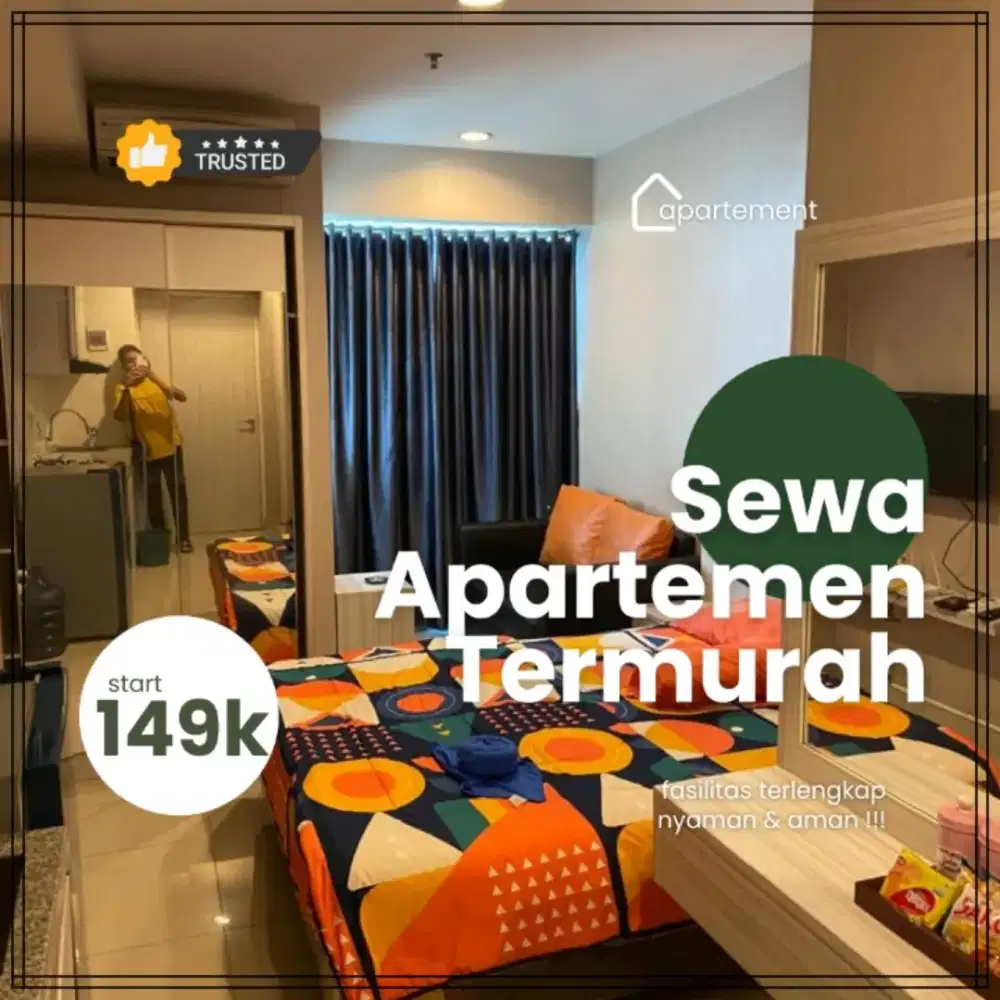 DISEWAKAN APARTEMEN JAKARTA PUSAT GREEN PRAMUKA HARIAN TERMUR