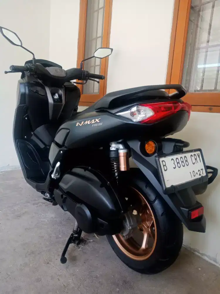 KM 8RB PERAK! NEW NMAX ABS KEYLESS HITAM DOFF PAJAK BARU BAYAR (2026)!