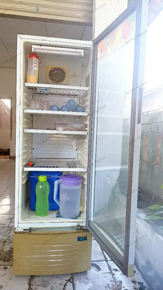 Jual Showcase Kulkas Second Murah Kondisi Bagus