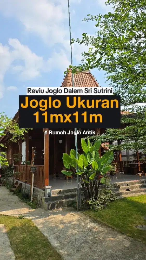 Jual rumah joglo