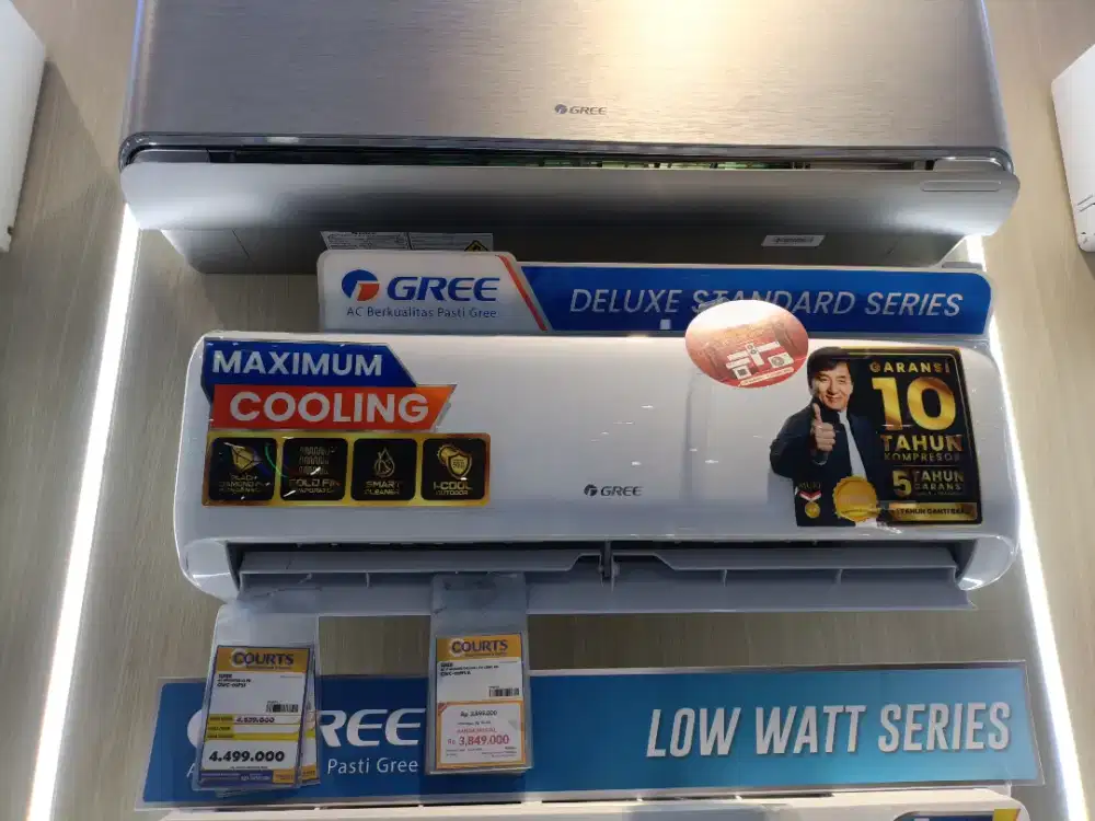 Kredit Kredivo Ac Gree ac Inverter 1/2PK Bunga 0 Tanpa Dp