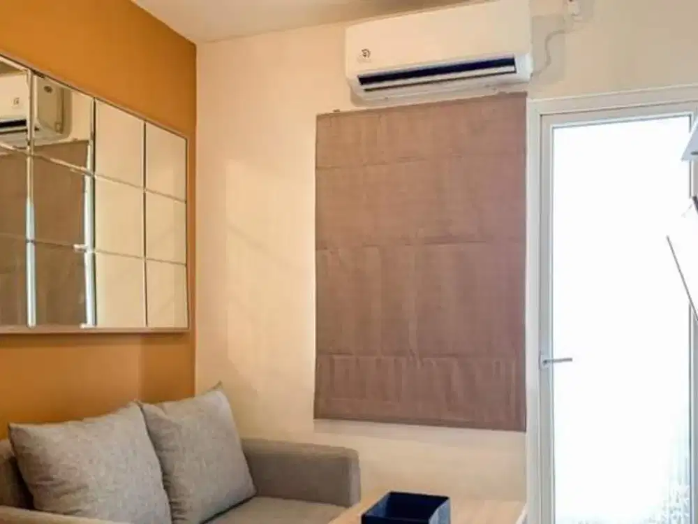 DISEWAKAN APARTEMEN GREEN PRAMUKA 2 BEDROOM FULL FURNISHED INCLUDE IPL