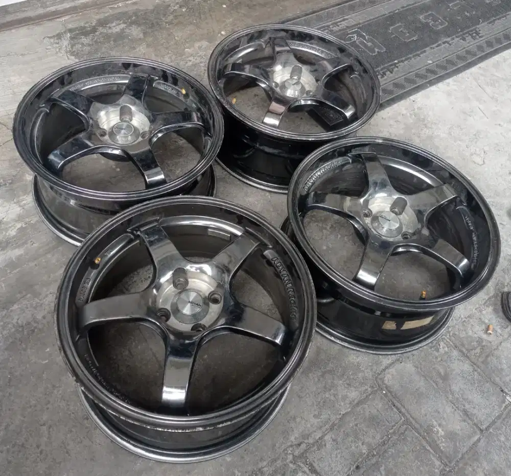 Velg Advan Black chrome