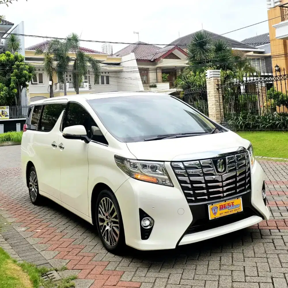 ( Km 36 rb ) Toyota Alphard 2.5 G AT 2017