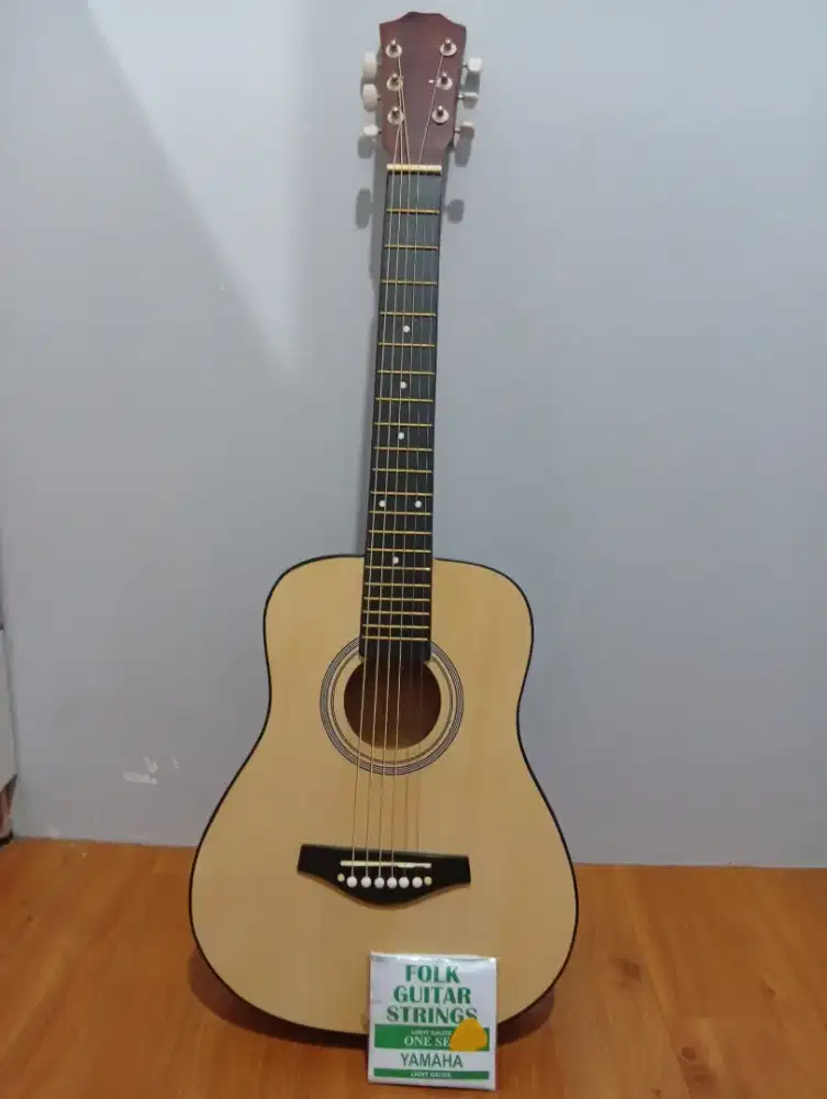 Gitar 3/4 akustik (baru unboxing blm dipake)