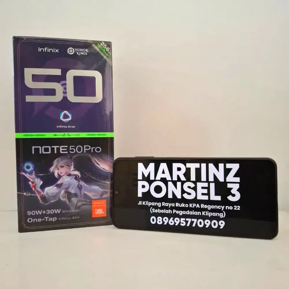 Promo Infinix Note 50 Pro 8/256 Garansi Resmi 1 Tahun