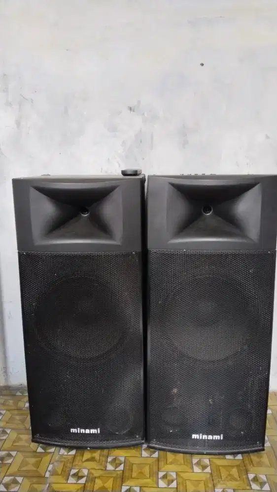 speaker minami partybox 1200 portable bluetooth