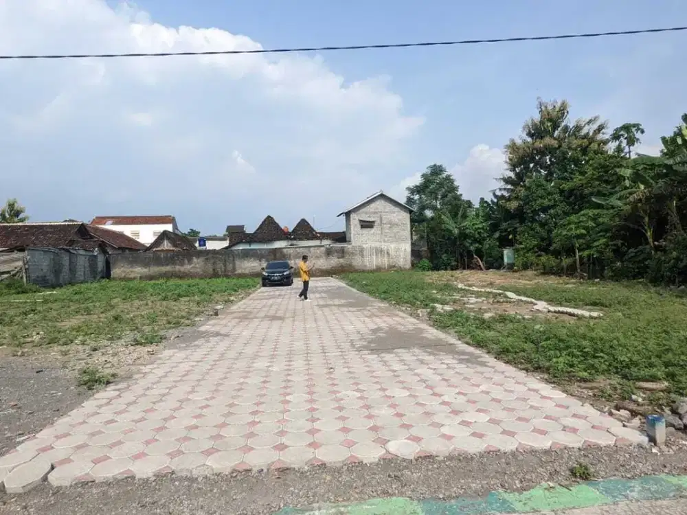 Dekat Pabrik Sampoerna Jogja Berbah, Tanah SHM Pekarangan